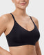 Wireless Seamless Lace Bralette with Soft Light Padding