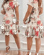 Women's Casual Printed Stretch Dress - Stylish Summer Everyday Wear