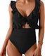 Confidence-Boosting V-Neck Swimsuit