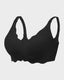 Soft Full-Coverage Wireless Jelly Bra with Scalloped Edges