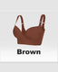 Brown Push-Up Back-Smoothing Bra