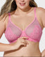 Full-Coverage Lace Minimizer Bra for a Sleek, Sculpted Silhouette