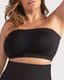 Convertible Strapless Bandeau Bra with Wireless Comfort, Anti-Slip Grip & Detachable Straps