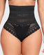 Ultra-Flattering High-Waisted Lace Mesh Shaping Panty