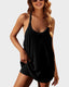 Effortless Casual Sleeveless Mini Dress with Built-In Shorts