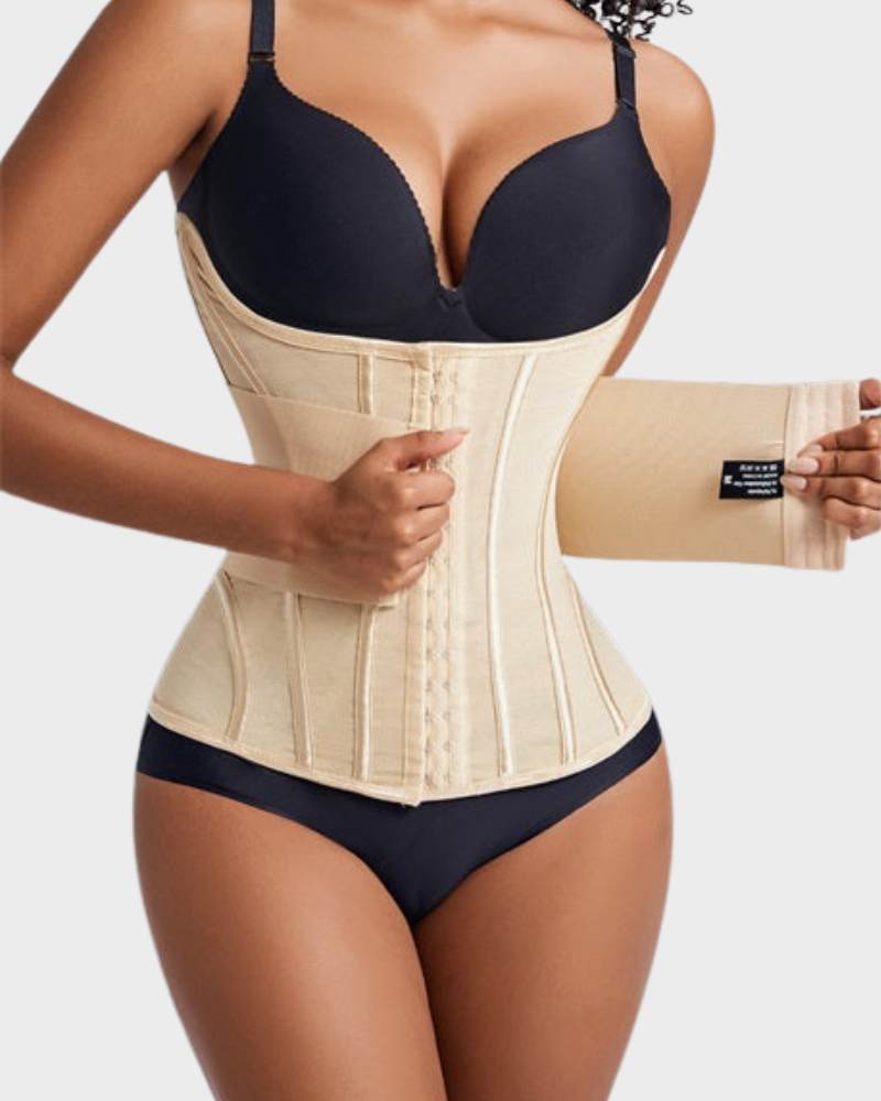 Premium Latex Waist Trainer for Tummy Control and Hourglass Silhouette