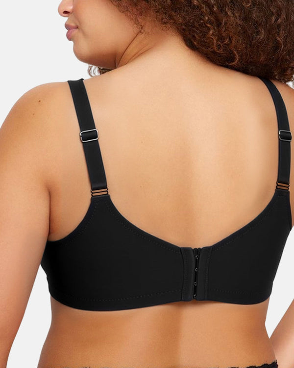 Seamless Deep-V Push-Up Bra for a Flawless Lift