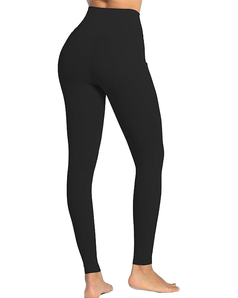 High-Waisted Butt-Lifting Shaping Leggings with Tummy Control and Side Pockets