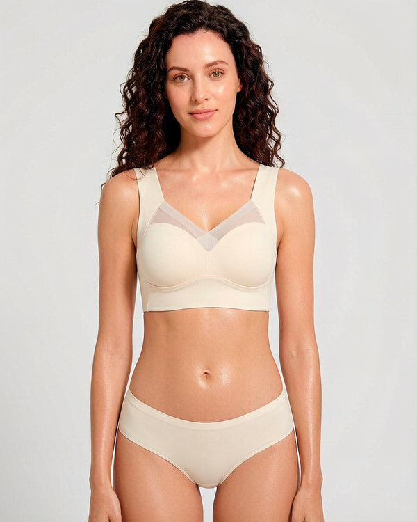 All-Day Comfort Smoothing Mesh Bra