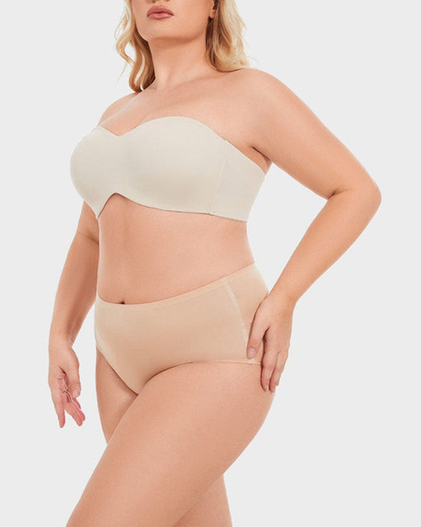All-Day Support Non-Slip Convertible Bandeau Bra