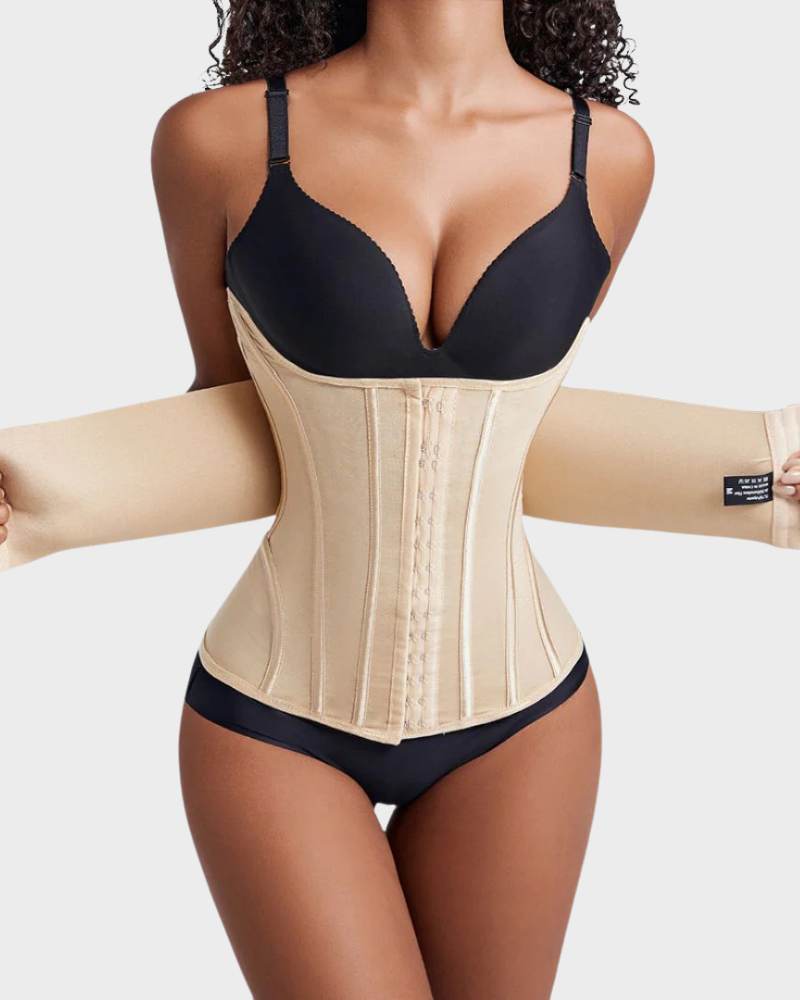 Premium Latex Waist Trainer for Tummy Control and Hourglass Silhouette