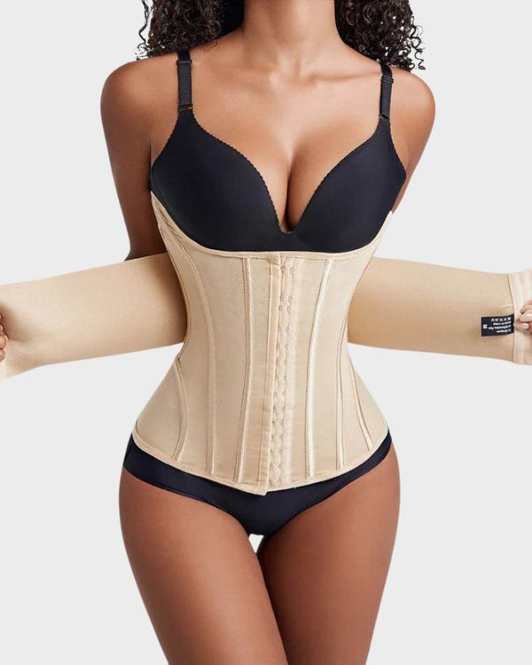 Premium Latex Waist Trainer for Tummy Control and Hourglass Silhouette