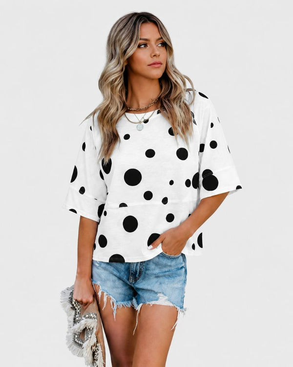Relaxed-Fit Flared-Sleeve T-Shirt