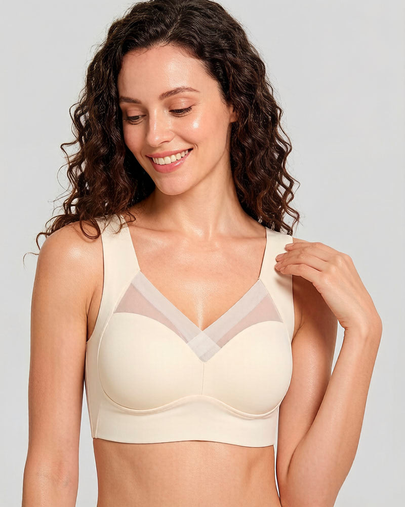 All-Day Comfort Smoothing Mesh Bra