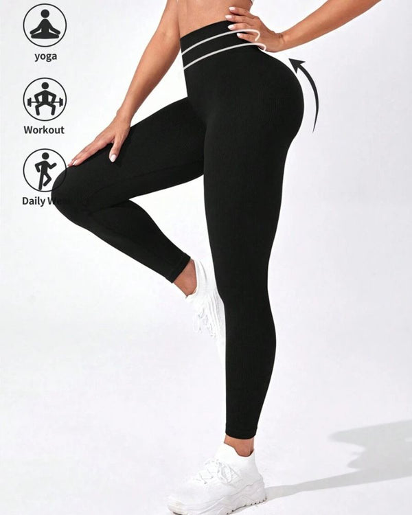 High-Waisted Shaping Leggings for Tummy Control and Butt Lift