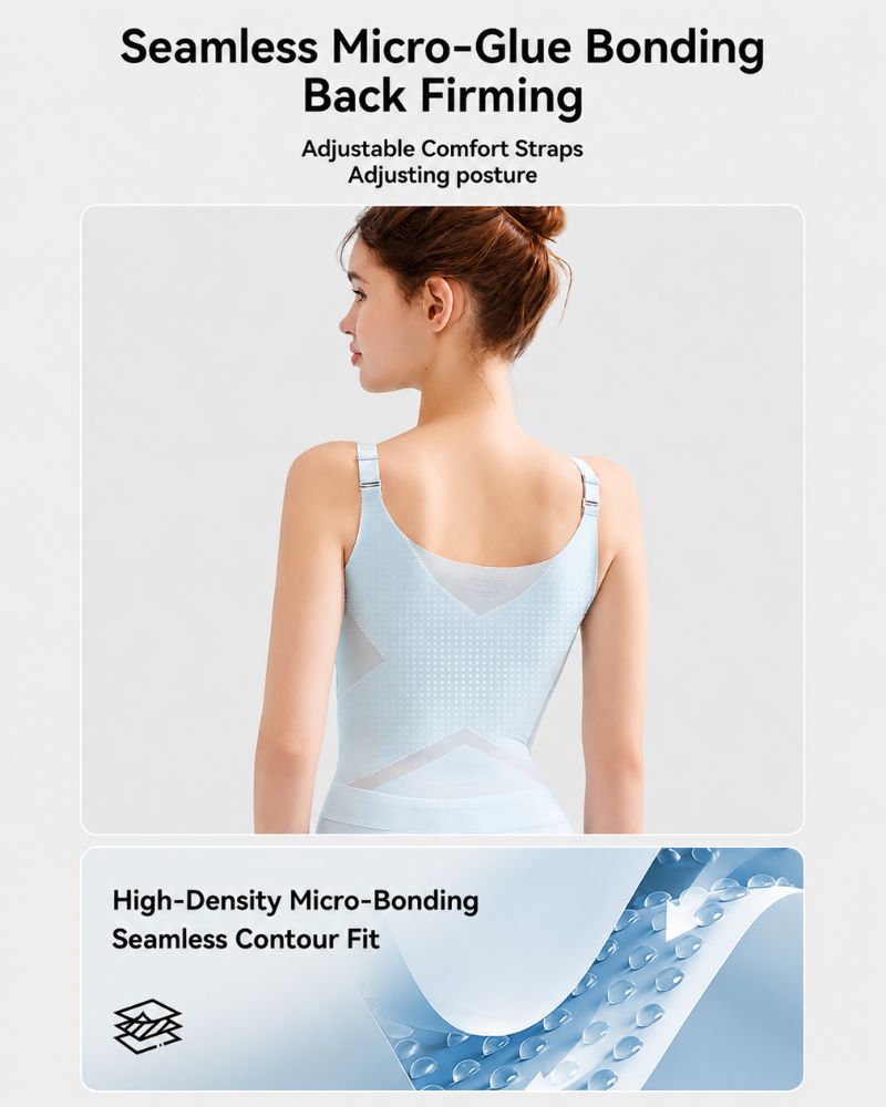 Cooling Tummy-Control Shapewear Bodysuit with Butt-Lift for a Sleek, Sculpted Silhouette