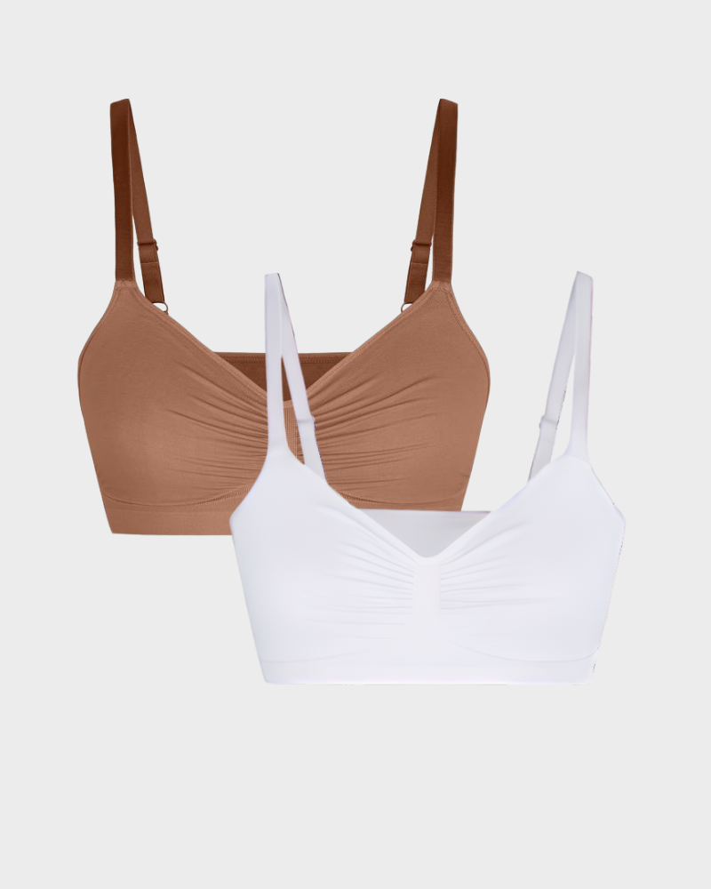 Seamless Wire-Free Shaping Bra for All-Day Comfort