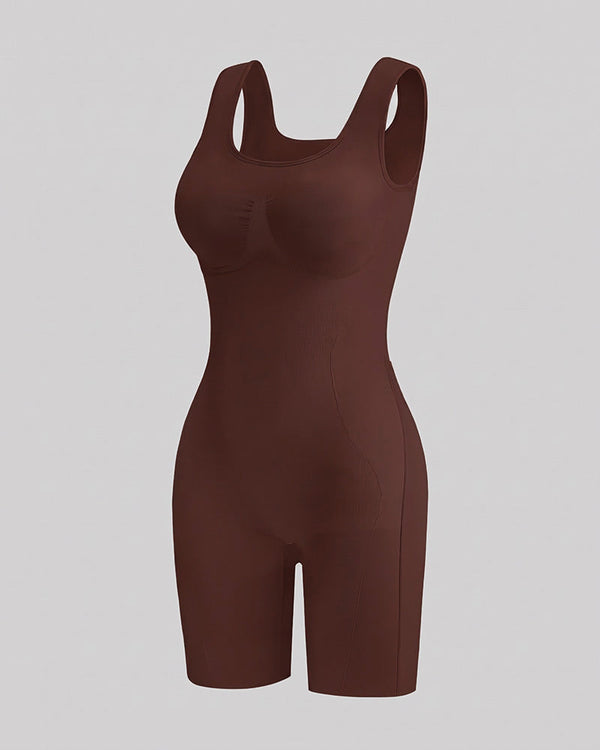 Sculpting Triple-Zone Compression Full-Body Shaping Bodysuit with Drop-Seat