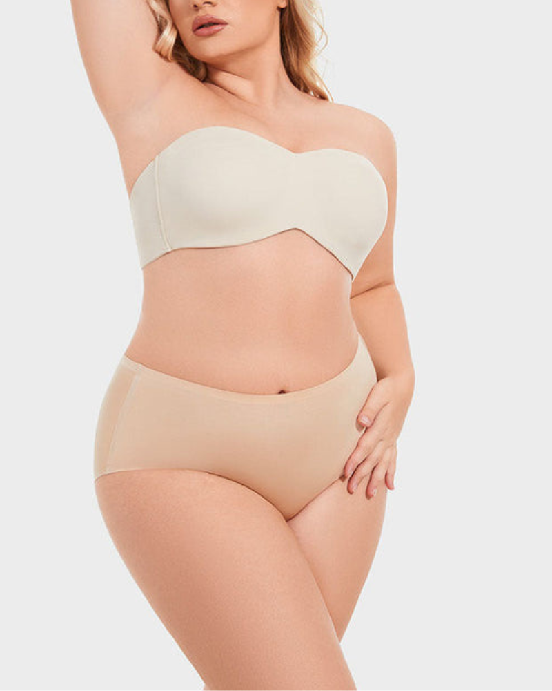 All-Day Support Non-Slip Convertible Bandeau Bra