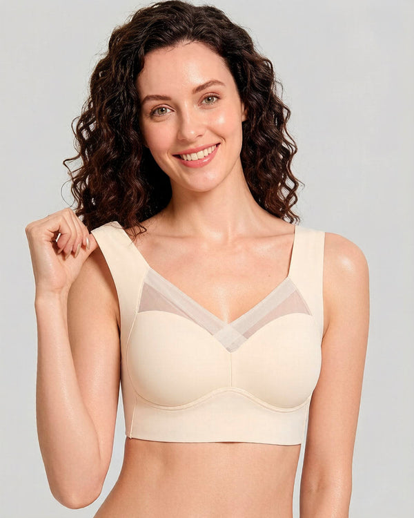 All-Day Comfort Smoothing Mesh Bra