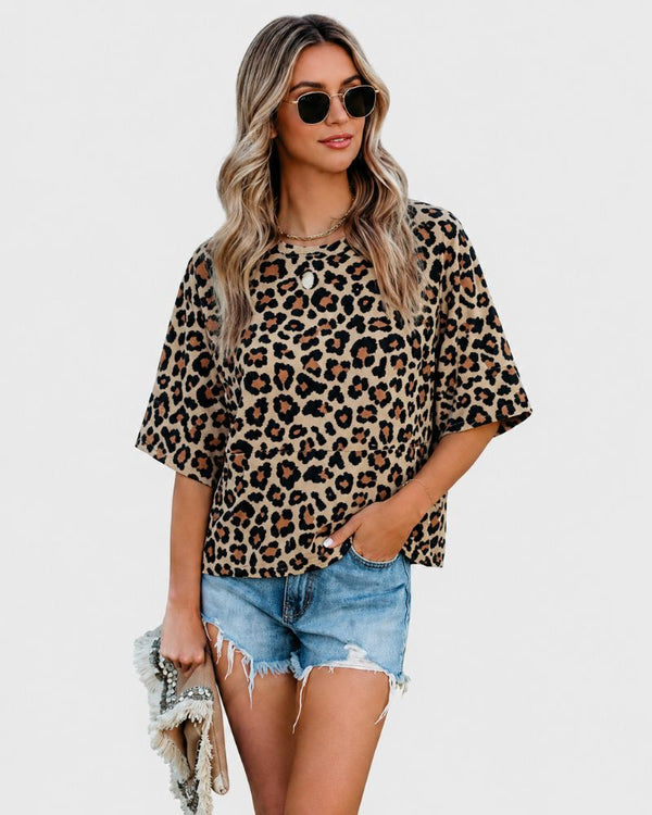 Relaxed-Fit Flared-Sleeve T-Shirt