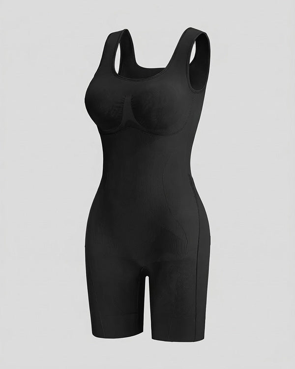 Sculpting Triple-Zone Compression Full-Body Shaping Bodysuit with Drop-Seat