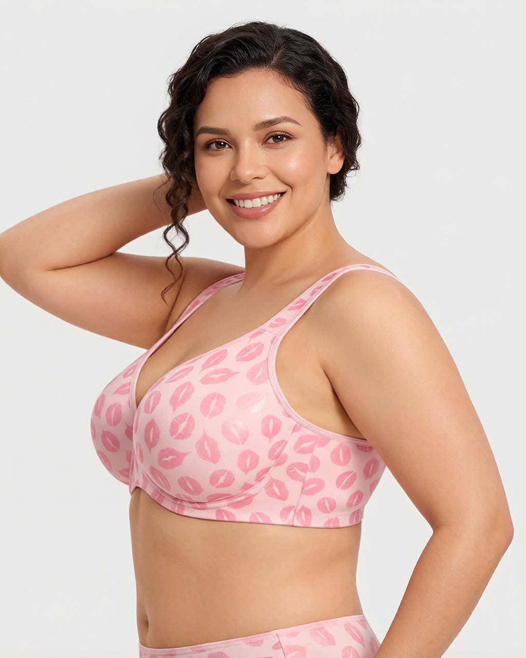 Soft Plus-Size Full-Coverage Unlined Minimizer Bra for Everyday Comfort and Support