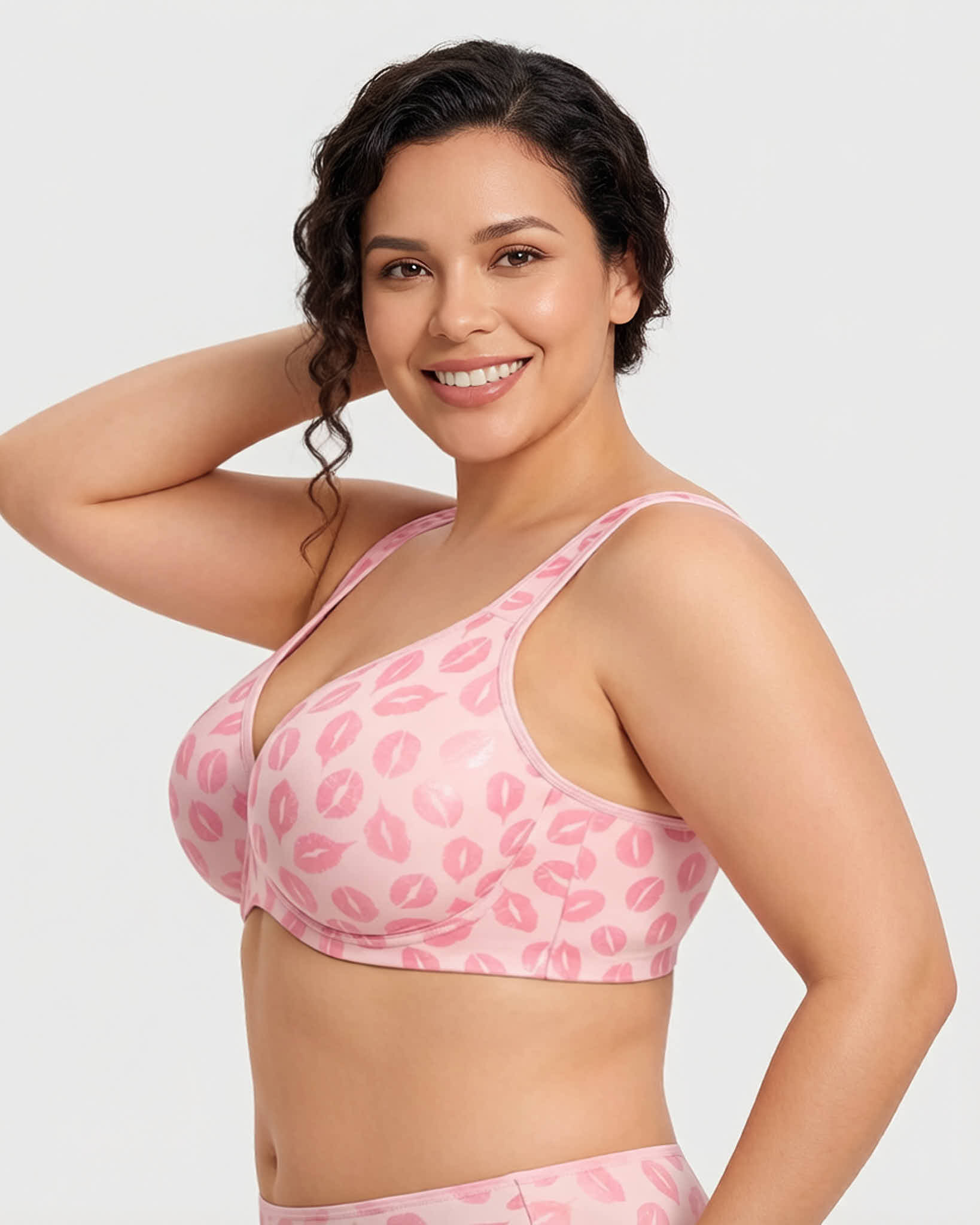 Soft Plus-Size Full-Coverage Unlined Minimizer Bra for Everyday Comfort and Support