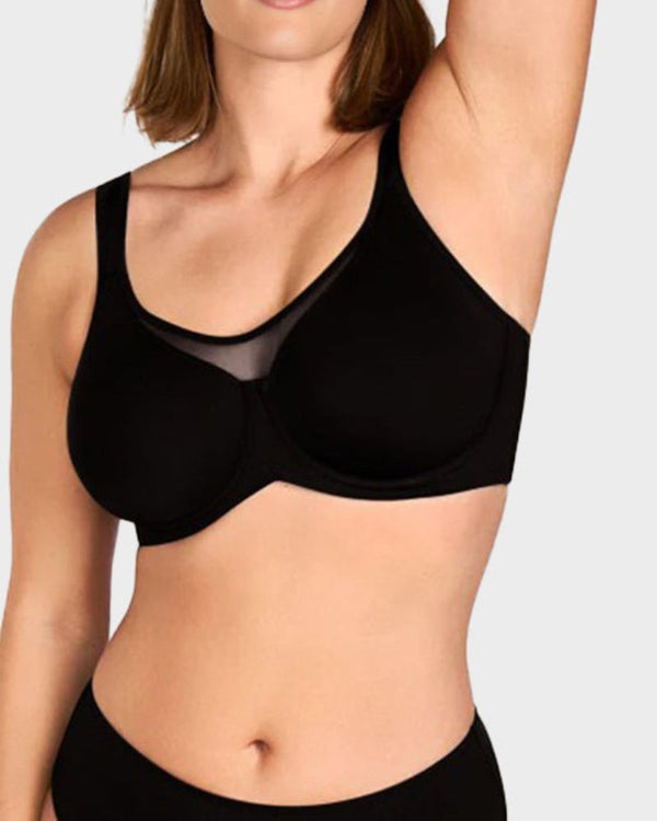 Plus Size Cooling Full-Coverage Minimizer Bra for Everyday Comfort