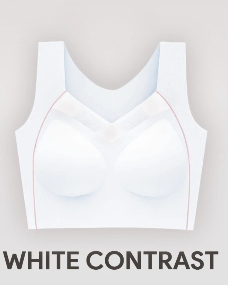 X-Back Wireless Posture Support Bra - Comfortable Back Support for All-Day Wear