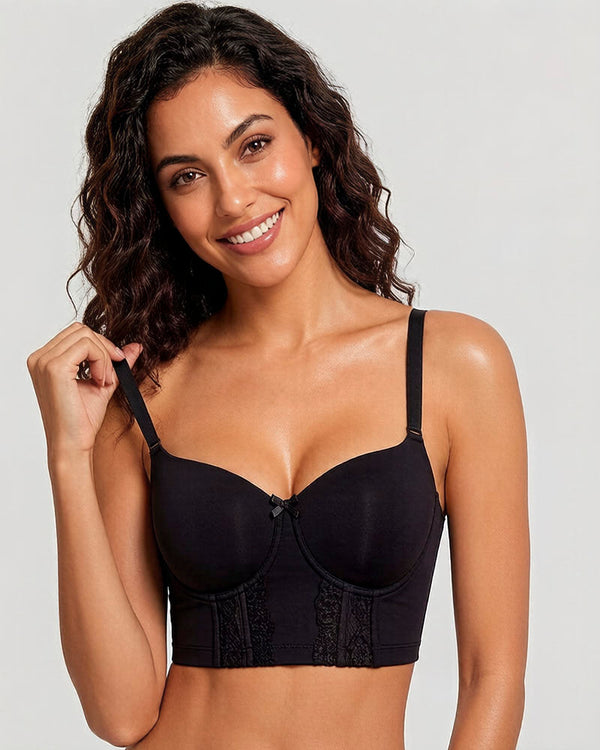 Low-Back Strapless Bra — Seamless, Invisible Support for Backless Outfits