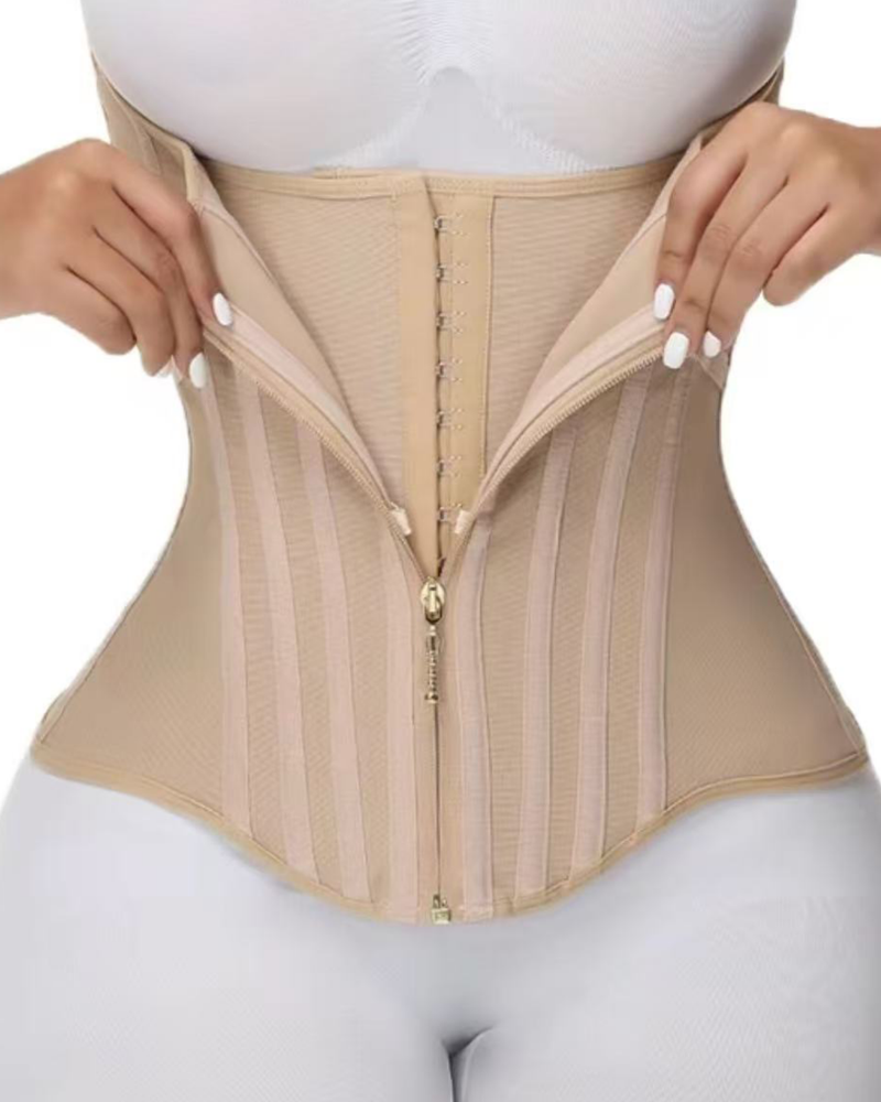 Women's Dual-Layer Compression Waist and Abdomen Belt