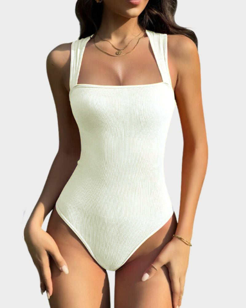 Flattering Sleeveless Tummy-Control Tank Tops & Bodysuits