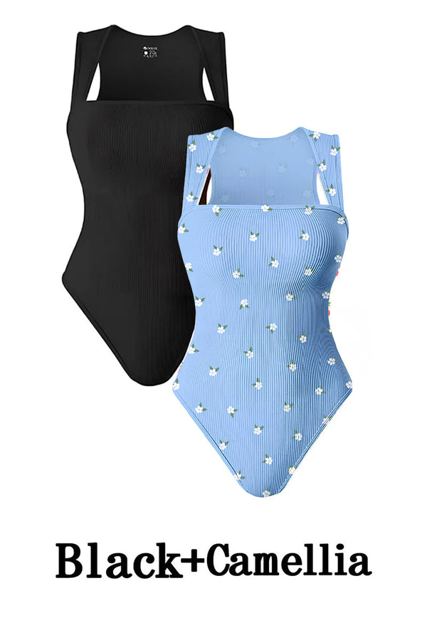 Flattering Sleeveless Tummy-Control Tank Tops & Bodysuits