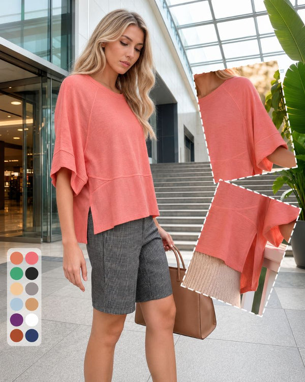 Relaxed-Fit Flared-Sleeve T-Shirt