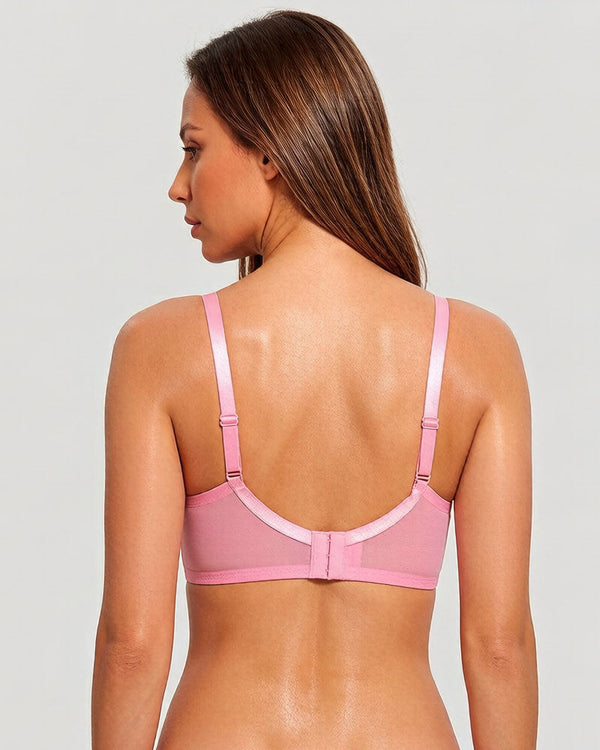 2-Pack Full-Coverage Lace Bras for Everyday Comfort
