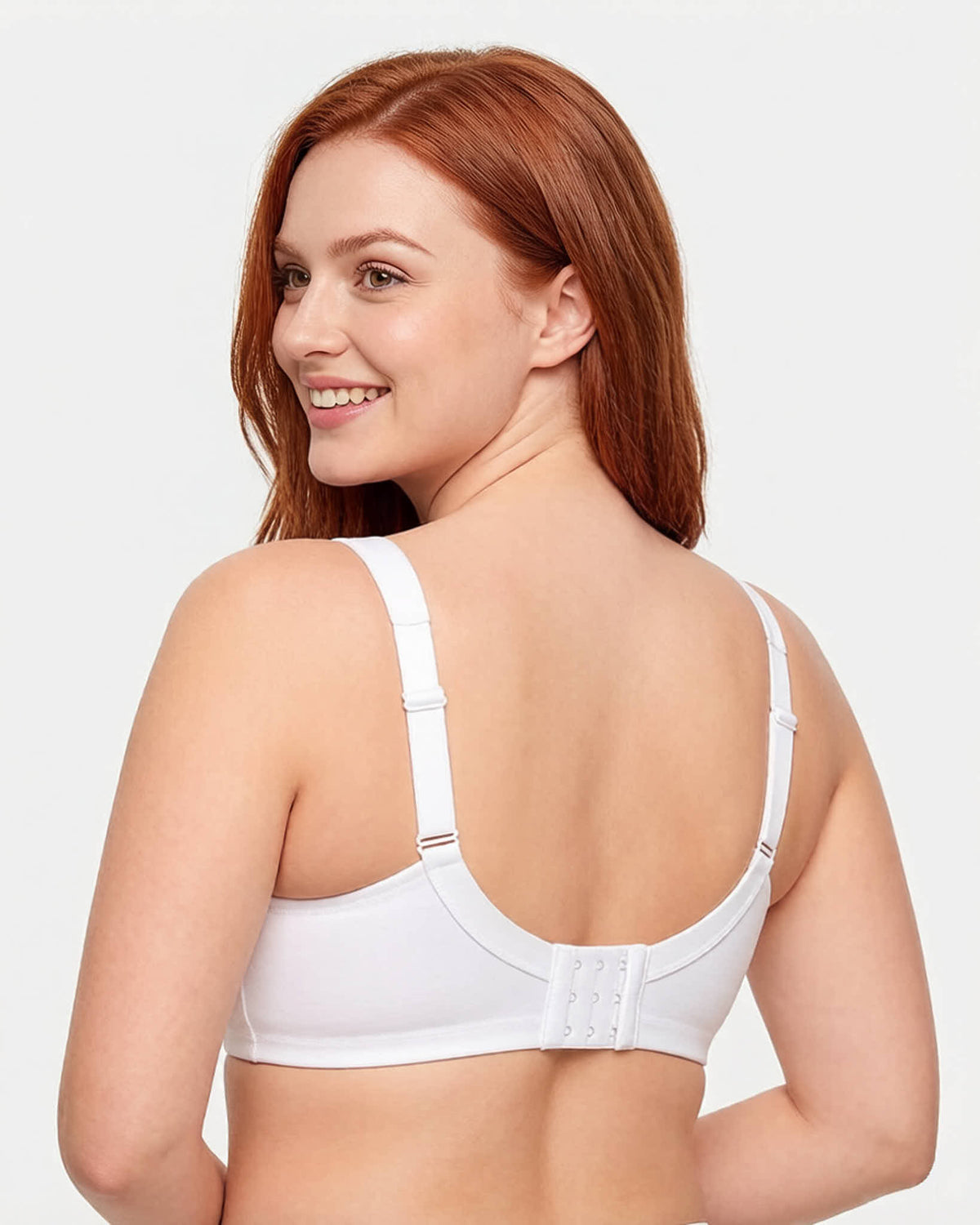 Soft Plus-Size Full-Coverage Unlined Minimizer Bra for Everyday Comfort and Support