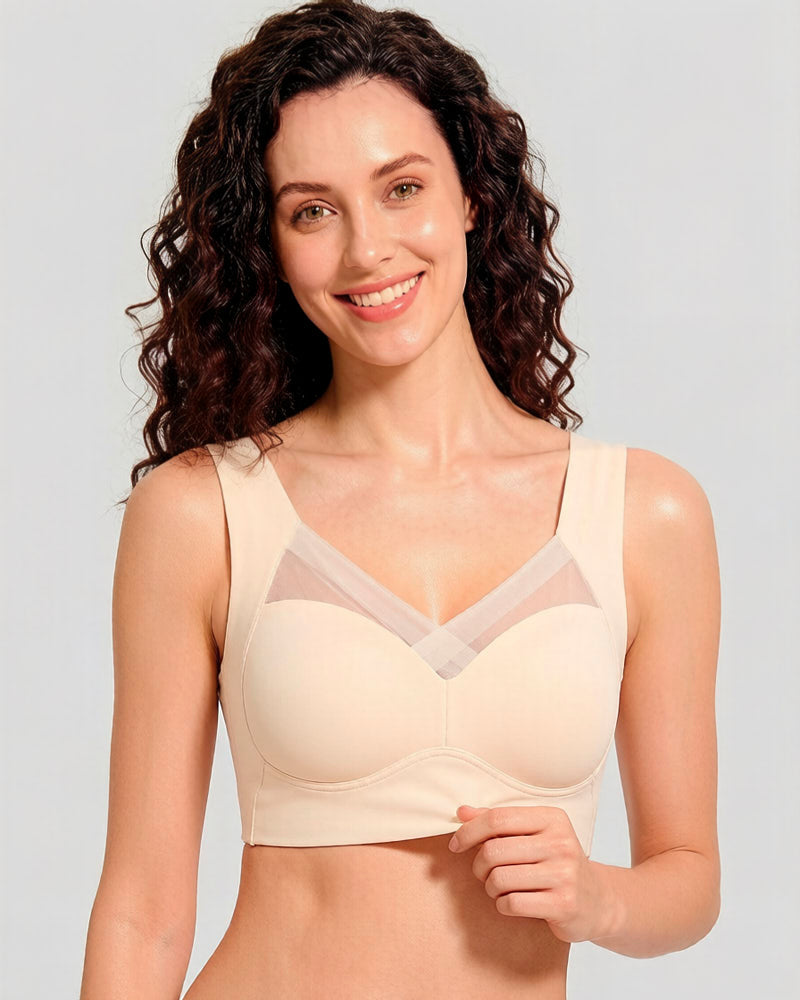 All-Day Comfort Smoothing Mesh Bra