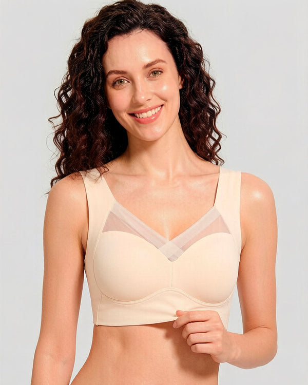 All-Day Comfort Smoothing Mesh Bra