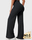 Buttery-Soft High-Waist Straight-Leg Leggings with No Front Seam - Women's Gym Yoga Pants & Fitness Tights