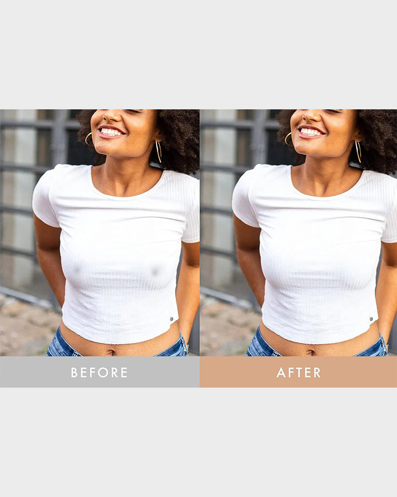 Seamless Nip Covers - Non-Adhesive, Breathable Comfort
