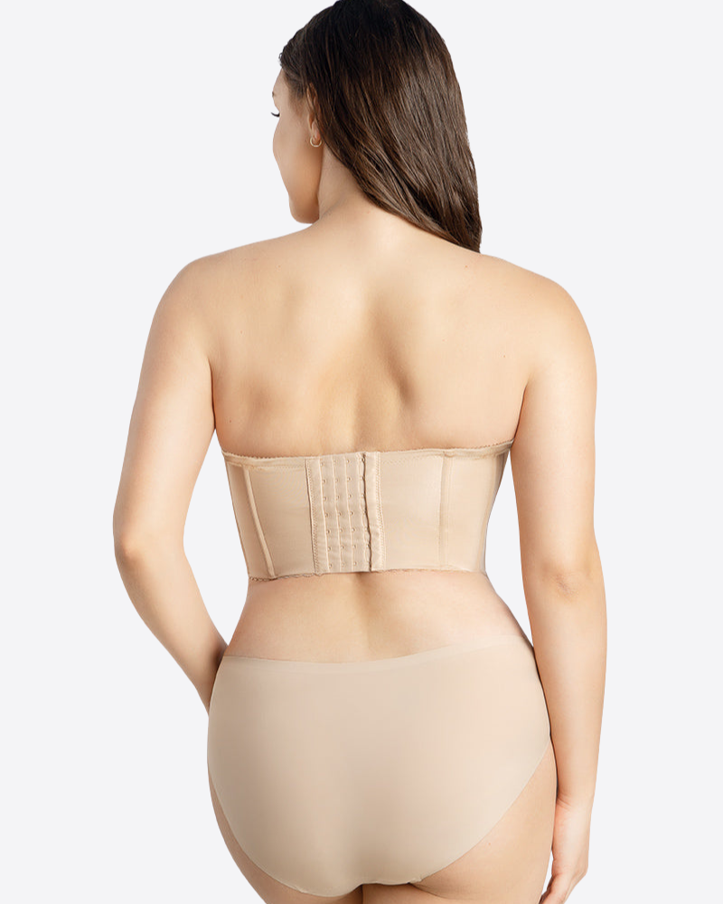 Low-Back Strapless Bra — Seamless, Invisible Support for Backless Outfits