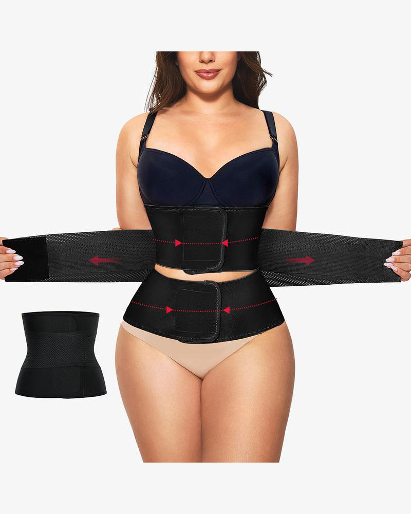Women's Triple-Belt Waist Trainer — Adjustable Compression Shapewear for Enhanced Workouts and Everyday Support