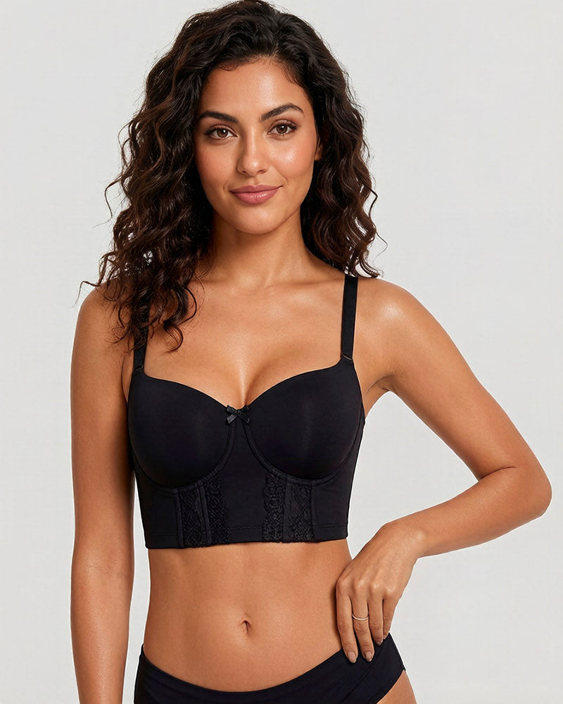 Low-Back Strapless Bra — Seamless, Invisible Support for Backless Outfits