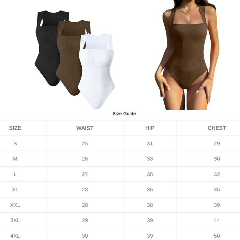 Flattering Sleeveless Tummy-Control Tank Tops & Bodysuits