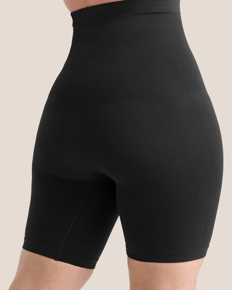 Seamless High-Waisted Shaping Shorts for a Smooth, Contoured Tummy