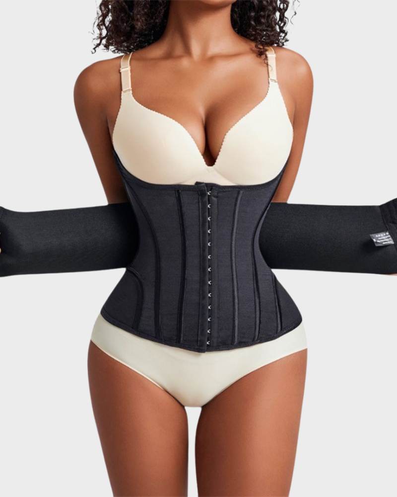 Premium Latex Waist Trainer for Tummy Control and Hourglass Silhouette