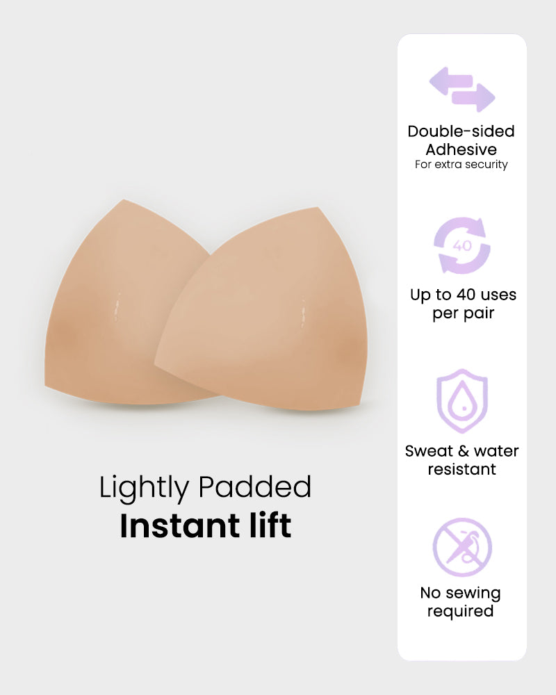 Invisible Lift Inserts with Double-Sided Adhesive