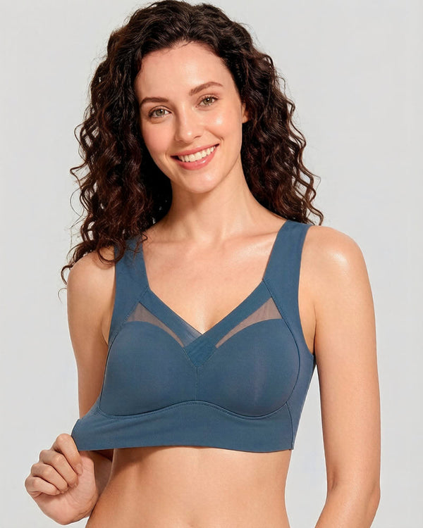 All-Day Comfort Smoothing Mesh Bra