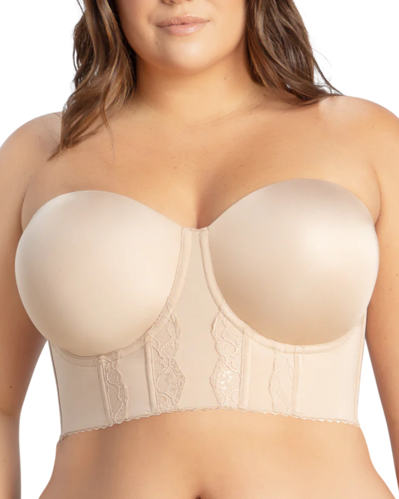 Low-Back Strapless Bra — Seamless, Invisible Support for Backless Outfits